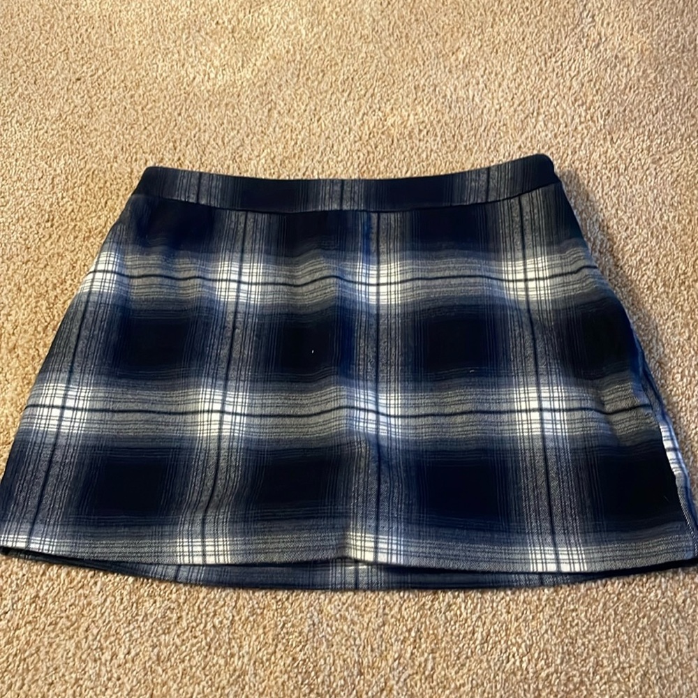 Abercrombie Plaid Mini Skort size M